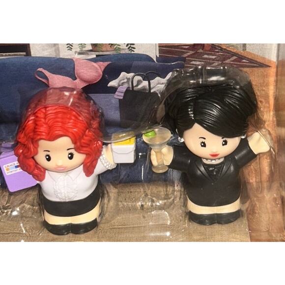 Fisher-Price Little People Will & Grace Collector Set (NEW) - Picture 3 of 4